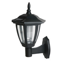 Hexagonal LED Sconces Aluminum Exterior Wall Lights Solar Powered Outdoor Lighting Weatherproof Garden Lanterns Long Lasting Illumination