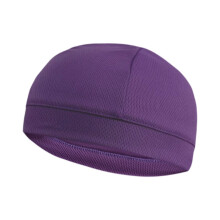 Summer Ice Silk Quick Dry Cycling Cap Mesh Skull Cap Breathable Sweat Absorbent Sports Hat Purple