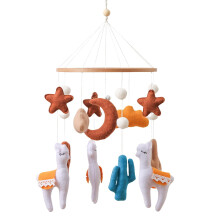 Baby Crib Mobile Boho Nursery Decor Wind Chime, Creative Bed Pendant, Baby Mobile Toy Nursery Mobile for Boys Girls Children