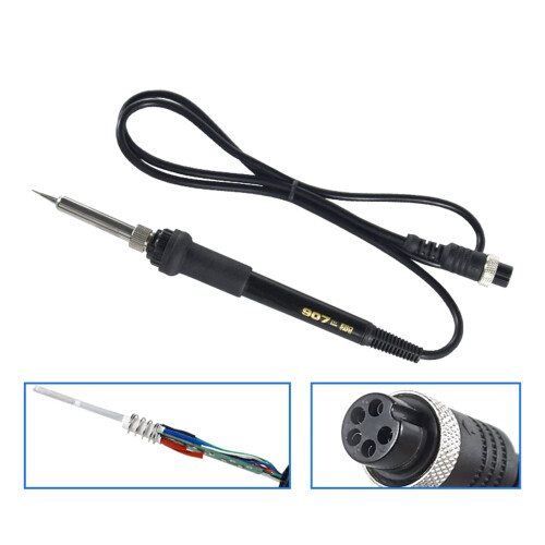 Replacement Solder Handle Soldering Iron Handle Welding Tools for HAKHAKIO HAKD 936 Replacement Hot Air Guns Handle