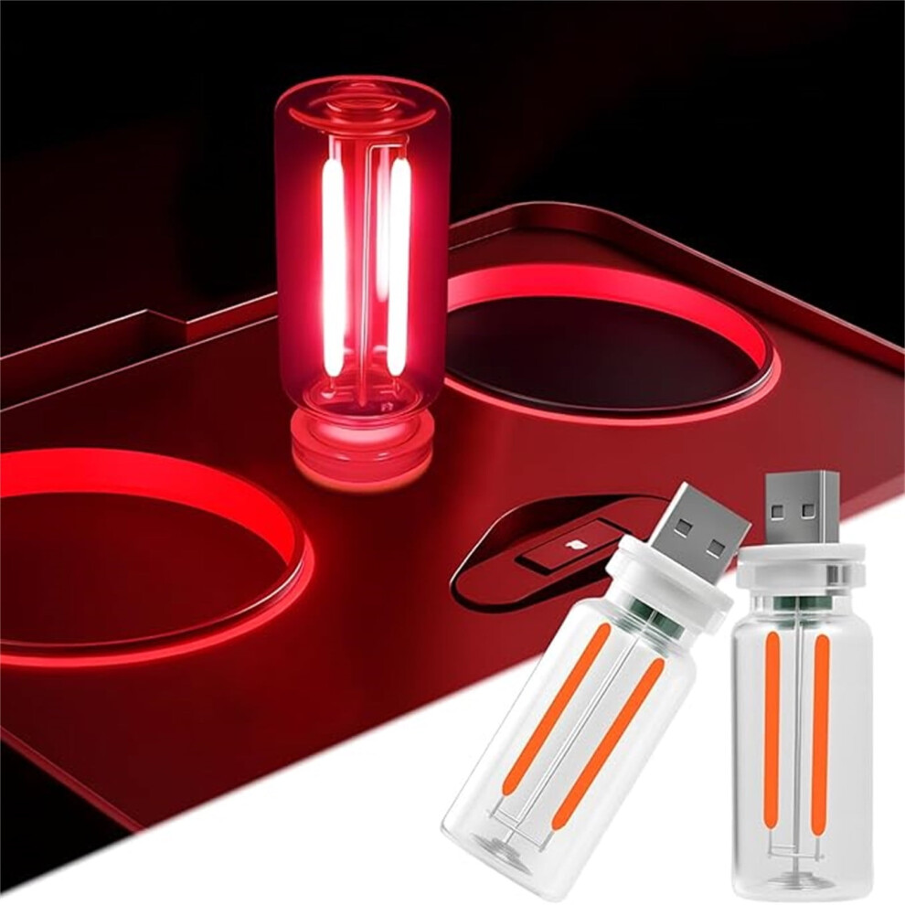 Led Interior Atmosphere For Car Â Usb-Powered, Touch Control, Ambient Retro Lamp, Compatible With All Cars Light 9496895274397