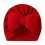 Baby knitted hairbands solid color bow flower red 1