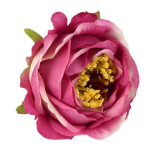 1 tête de pivoine artificielle, pivoine en soie en vrac pour bouquets de mariage, couronnes, décorations de mariage et de fêtes à faire soi-même