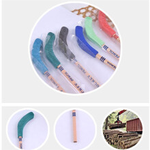 24 Matite e Gomme da Hockey - Forniture per Feste A Tema Sportivo con Mazze da Hockey, Matite Divertenti e Fantastiche per Appassionati di Hockey,