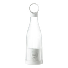 Easy Clean Personal Blender With Bottom Detach For Dishwasher Safe Parts Frosted Textured Bottle1400mAh Battery304Stainless Steel Blades Wireless