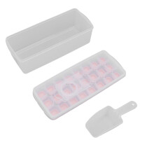 Popsicle Mold Set Airtight Bread Storage Transparent Bread Container Multipurpose Freezer Ice Tray with Easy Push Release Bendable for Quick Removal