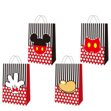24 sacchetti regalo per feste a tema Topolino, sacchetti per feste di compleanno, sacchetti per caramelle a tema cartoni animati, articoli per feste