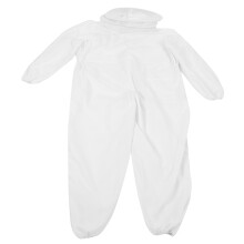 Protective Beekeeping Suit for Kids, Childrens Beekeeping Outfit with Ventilated Hood and Goatskin Gloves, Ultra-Thin Cotton Fabric for All-Day