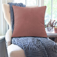 Housses de coussin en velours de luxe pour canapé – Housses de coussin décoratives ultra-douces, compatibles avec les coussins standards