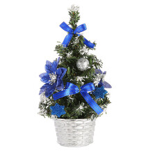 Jungle Safari Party Decorations Tabletop Christmas Tree Animal Birthday Party Supplies Vibrant Holiday Decor For Indoor Use Pre-Lit Artificial Tree