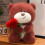 Κούκλα εξομολόγησης Rose Bear για την ημέρα του Αγίου Βαλεντίνου για παιδιά και 1