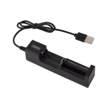 USB kábel akkumulátortöltő kb. 60 cm-es akkumulátorvédő DC4.17-4.2V kiváló minőségű vadonatúj 16340 14500 26650 3.7V-hoz
