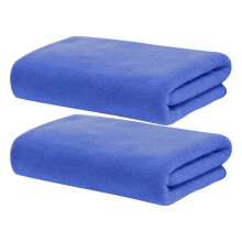 Lot de 2 serviettes de bain en microfibre (30 x 14 cm), séchage rapide, douces et absorbantes – idéales pour le fitness, le yoga, les voyages, la