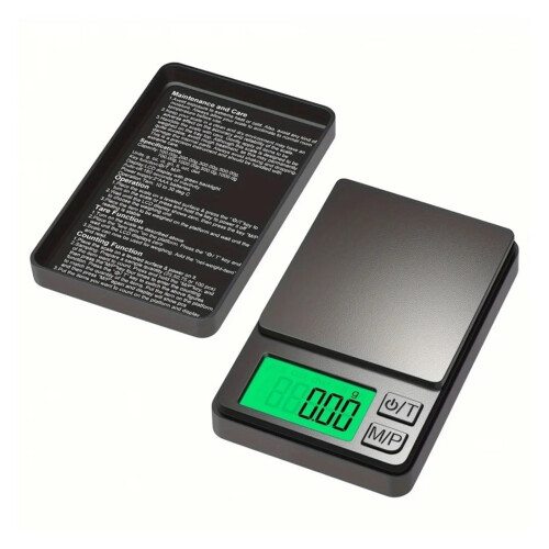 Precision Digital Pocket Scale for Jewelry and Reloading Compact Lightweight Battery Operated,Multiple Accessories