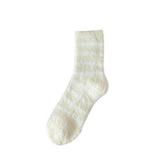 asdoklhq Womens Wool Socks Women's Winter Mid Tube Socks with Fleece for Warmth and Cold Protection Fleece Socks Yellow Free Size