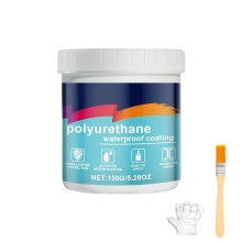 Firelye Polyurethane Waterproof Coating Gray, 150g – Leak Repair & Sealing Glue for Bathroom, Shower, Roof, Wall, Wood