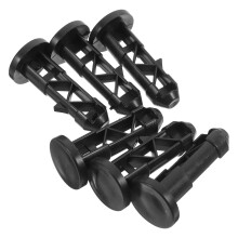 HOMEMAXS 6 Pcs Wheelie Bin Lid Hinge Pins Wheelie Bin Lock Bin Lid Hinge Pins Dustbin Lid Wheelie Bin Hinge Fits Most Standard Size Wheelie Bins