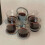 2pcs Foldable Rotating Portable Glass Coffee Cup Plastic Portable Cup Holder 6 Sticks Cup Lifter. 2