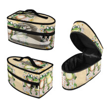 Travel Iron Storage Bag Handheld Handheld Travel Case Zipper Closure Frog Couple Fun(Case Only)