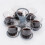 2pcs Foldable Rotating Portable Glass Coffee Cup Plastic Portable Cup Holder 6 Sticks Cup Lifter. 9