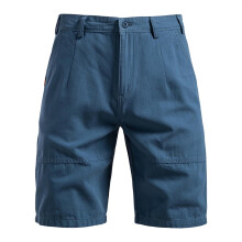 Men's Cargo Shorts for Hiking, Fishing & Summer – Drawstring, Big & Tall, Compatible with Outdoor Activities, Blue, S
