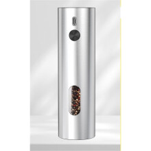 Rechargeable Electric Salt & Pepper Grinder Set, Stainless Steel, LED Light, Adjustable Coarseness, Large Capacity – Compatible with Kitchen Gifts