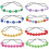 Sunflower Elastic Headband Set Floral 8-Pc 1