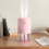 Large Capacity USB Humidifier with Double Spray, Quiet Operation, Night Light & Aroma Diffuser for Home and Office A 4