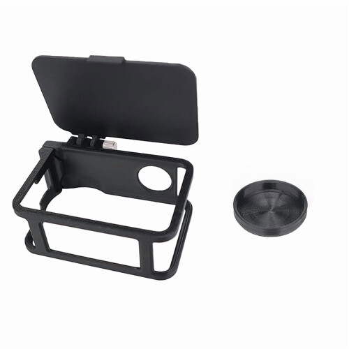 Sun Hood Cage Lens Cap for DJI OSMO Action 6 Light Blocking
