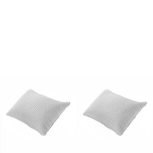 Oreiller en plumes et duvet pour dormir, oreiller décoratif pour dormir sur le dos, le ventre ou le côté, oreiller avec housse en coton doux,