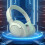 AuroraX True Wireless On-Ear Headphones with Adaptive ANC, Deep Bass, Mic, Foldable — Compatible with iOS/Android 1