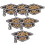 6Pcs Lightweight Iron on Graduation Applique Patches for Jacket and Backpack 1