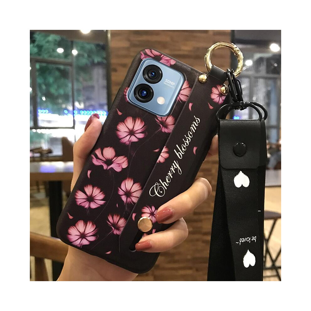 Moto G Stylus 5G 2023 Phone Case Â Flower Ring, Kickstand, Wristband, Anti-Knock, Waterproof Silicone Cover 9422877956593