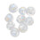 Rainbow Glass Globe Pendant Charms 12mm 10pcs 1