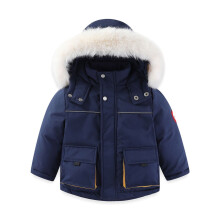 Down Coat and Jumpsuit Set for Toddlers Warm Thick Hooded