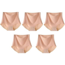 Ancoho Panties, Fresh Seamless High Waist Hip Lifting Tummy Control Panties Silky No Show Underwear Packs for Women