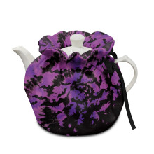 Halloween Bat Tea Cozy with Elastic Band & Drawstring – Insulating Teapot Cover, Warmth Retention & Festive Decor, Compatible with Standard Teapots
