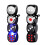 Transparent Dice Lighter LED Windproof Butane Lighter Green 1