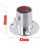 Steel Wardrobe Bracket Flange Rail Socket 2 pcs 2