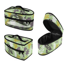 Flower and Leaf Patterns Steam Iron Case Polyester Most Iron Lightweight, Bag Only