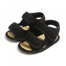Baby zomersandalen van katoen met zachte zool, peuterschoenen