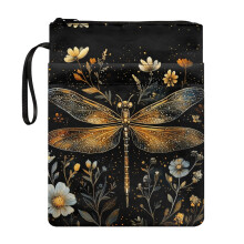 Polyester Fabric Book Cover Sleeve Pouch for Friend Gift for Notebook Zipper