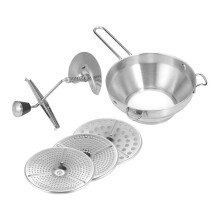 1Set Manual Potato Masher with Comfortable Handle for Home Use