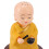 Solar-Powered Waving Monk Car Ornament 8