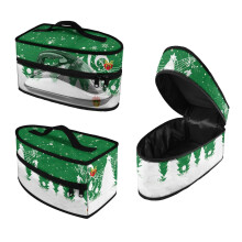 Christmas Music Theme Iron Organizer Handheld Durable & Protective Carrying Case Lightweight Organizer, Bag Only