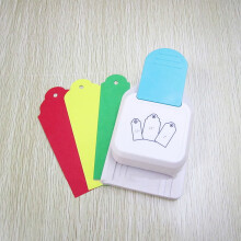 Clearance Craft Tag Punch – 1.5/2/2.5" Hole Punch for Tags, Scrapbooking, Cards, DIY Arts – Under $10, Compatible with Paper