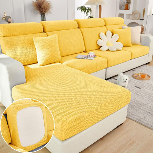 Housse de canapé lavable en tissu extensible