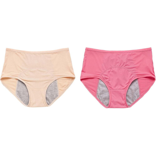 Leakproof Underwear for Women Over 60 Plus Size Washable