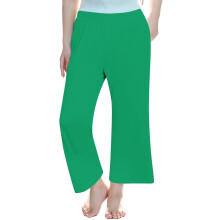 FFENYAN Girls' Loose High-Waist Yoga Pants, Soft Wide-Leg Leggings for Dance, Gymnastics & Play – Ages 4-13, compatible with active kids