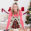 Christmas Kitchen Apron Buffalo Plaid 55x68cm 3